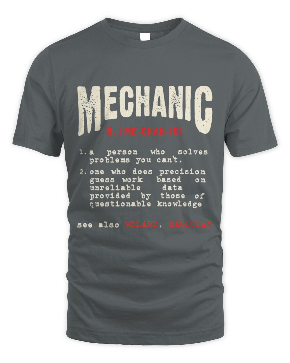 Cute Mechanic Motocross Biker Mens Mechanic Fathers Day Motor Expert Technology Bolts Lover