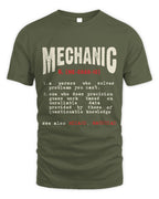 Cute Mechanic Motocross Biker Mens Mechanic Fathers Day Motor Expert Technology Bolts Lover