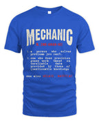 Cute Mechanic Motocross Biker Mens Mechanic Fathers Day Motor Expert Technology Bolts Lover
