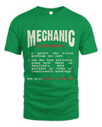 Cute Mechanic Motocross Biker Mens Mechanic Fathers Day Motor Expert Technology Bolts Lover