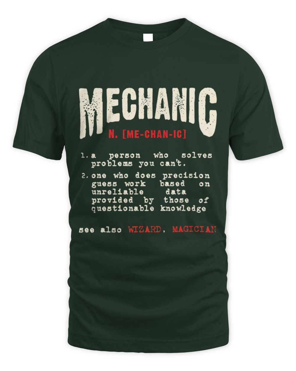 Cute Mechanic Motocross Biker Mens Mechanic Fathers Day Motor Expert Technology Bolts Lover