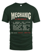 Cute Mechanic Motocross Biker Mens Mechanic Fathers Day Motor Expert Technology Bolts Lover