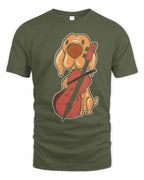 Cute Cello Dog Playing Cello Orchestra Member