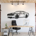 2019 Challenger SRT Perspective Metal Car Wall Art