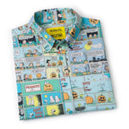 Peanuts "Spooky Strips" – KUNUFLEX Short Sleeve Shirt