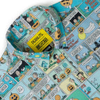 Peanuts "Spooky Strips" – KUNUFLEX Short Sleeve Shirt