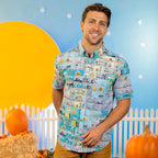 Peanuts "Spooky Strips" – KUNUFLEX Short Sleeve Shirt