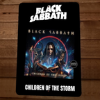 Children of the Storm Black Sabbath 8x12 Metal Wall Sign