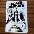 Baphomet Girl The End Black Sabbath 8x12 Metal Wall Sign