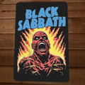 Demon Poster Black Sabbath 8x12 Metal Wall Sign