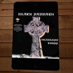 Headless Cross Black Sabbath 8x12 Metal Wall Sign