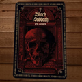 1970 On Air Black Sabbath 8x12 Metal Wall Sign