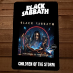 Children of the Storm Black Sabbath 8x12 Metal Wall Sign