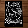 XLV Black Sabbath 8x12 Metal Wall Sign