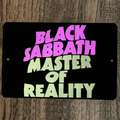 Black Sabbath Master of Reality cover art 8x12 Metal Wall Sign