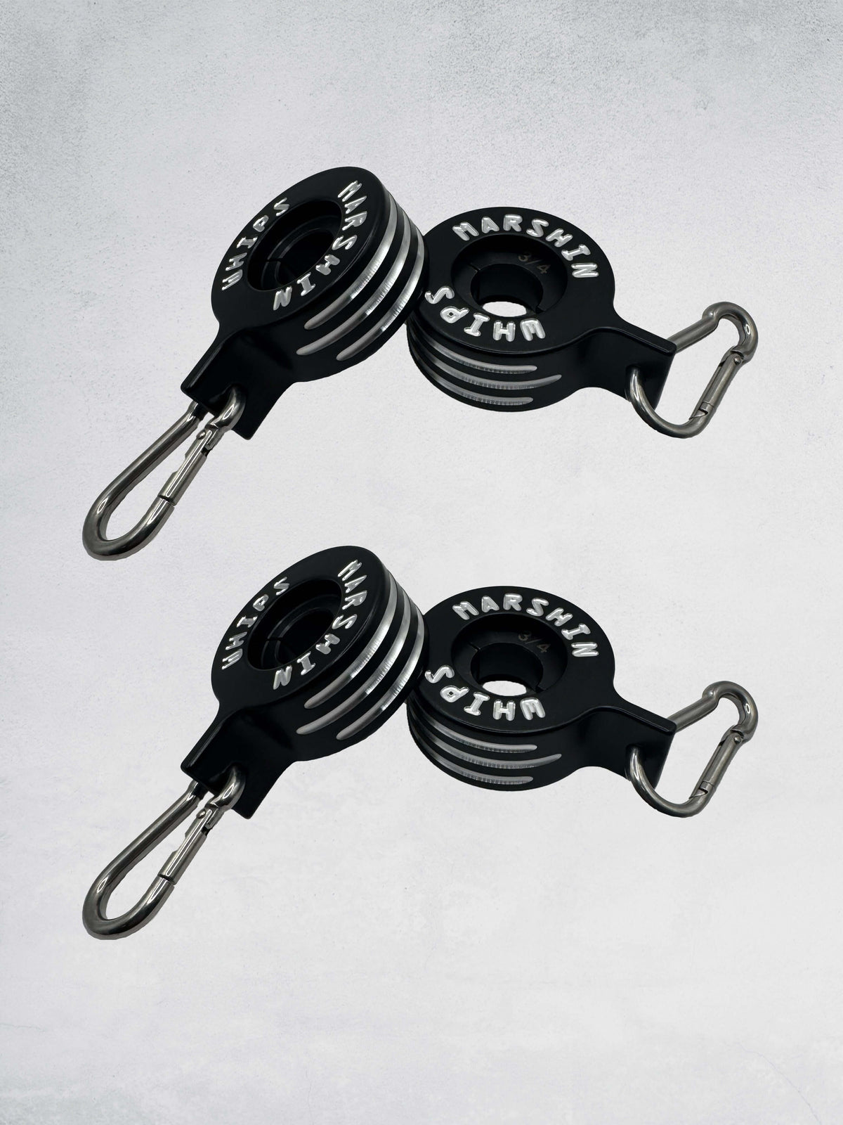Marshin Whips 360° Rotating Flag Clips (22MM) | Game Changer Series Tangle-Free Kit