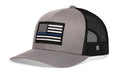 Thin Blue Line Trucker Hat  |  Police Snapback